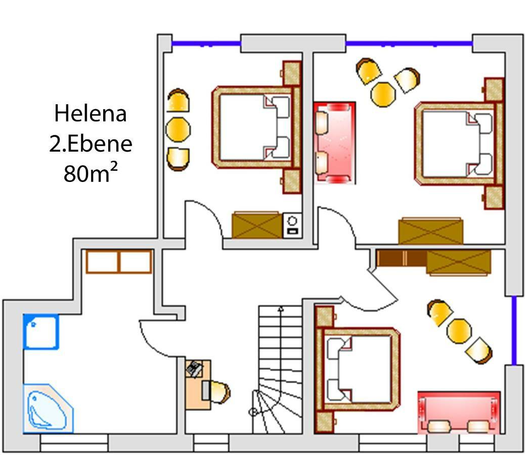 Schweizer Haus Wippra Apartment Exterior foto